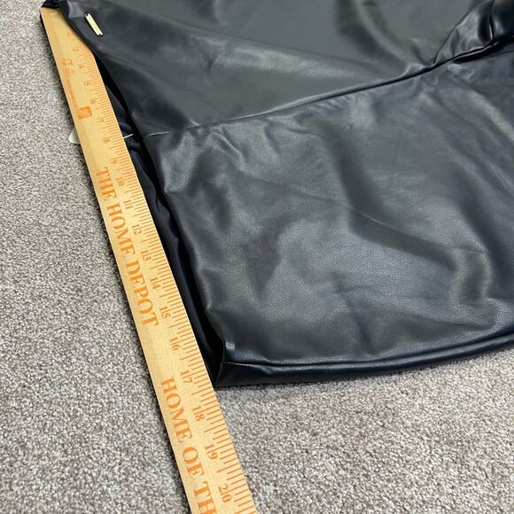 Fabletics Womens Vegan Leather Legging sz 3XL High Rise Black stretch pants - Picture 9 of 11